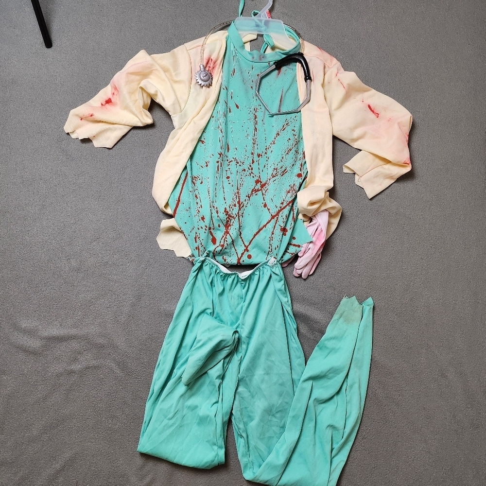 Bloody Doctor Halloween costume Sz Large